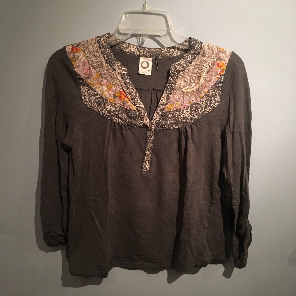 Anthropologie Akemi + Kin knit top XS